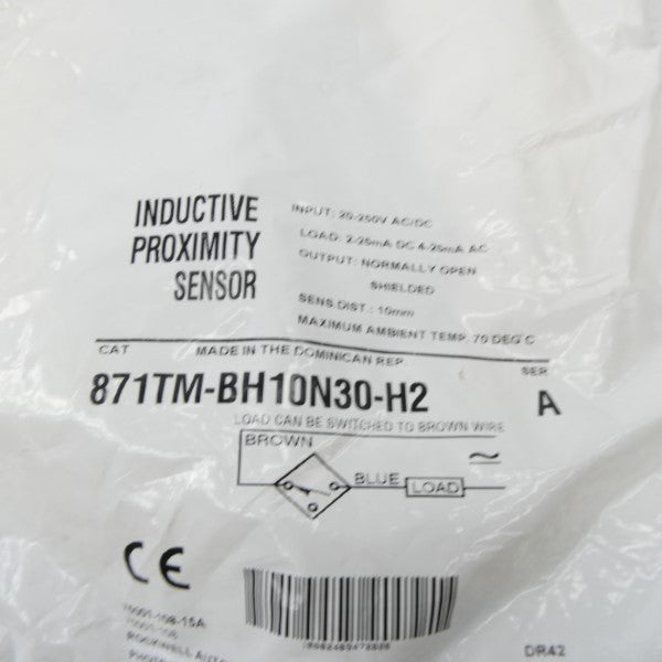 ALLEN BRADLEY 871TM-BH10N30-H2 SER. A 20-250VAC/DC NSMP