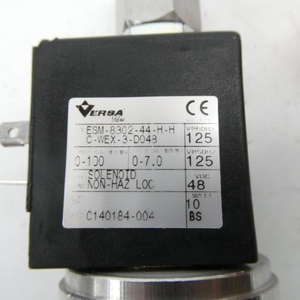 VERSA ESM-8302-44-H-HC-WEX-3-D048 48VDC 0-100PSI NSNP