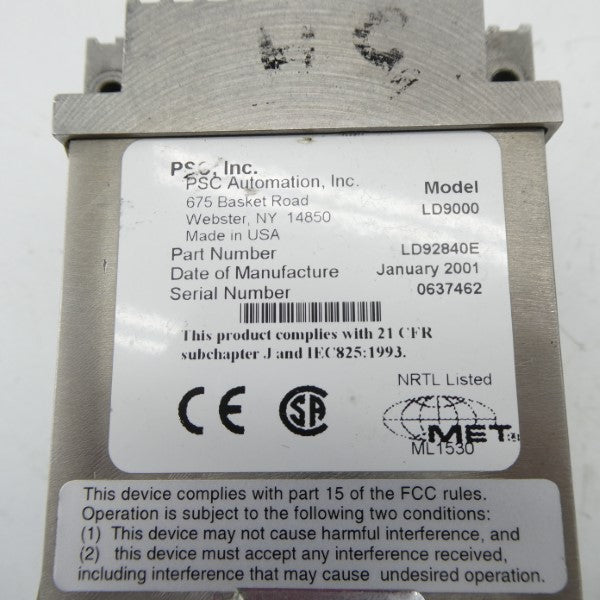 PSC AUTOMATION LD9000 NSNP