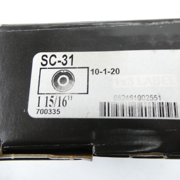 SEALMASTER SC-31 1-15-16" NSMP