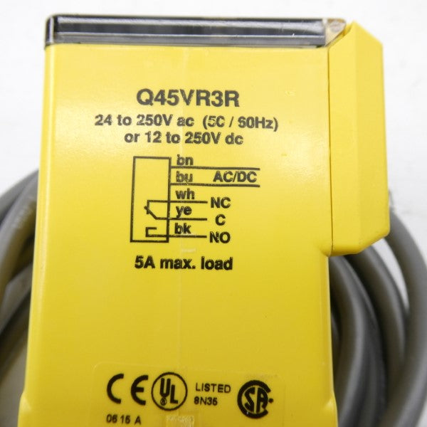BANNER ENGINEERING Q45VR3R 53982 24-250VAC NSMP