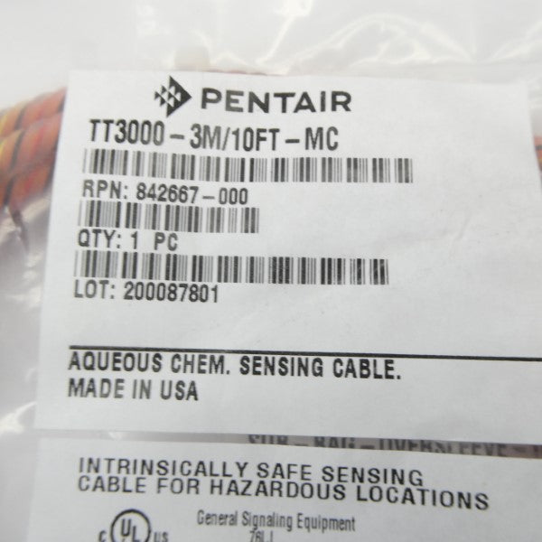 PENTAIR TT3000-3M/10FT-MC NSMP