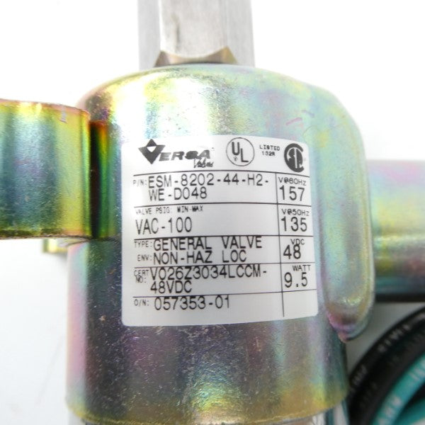 VERSA ESM-8202-44-H2-WE-D048 48VDC 100PSI NSMP