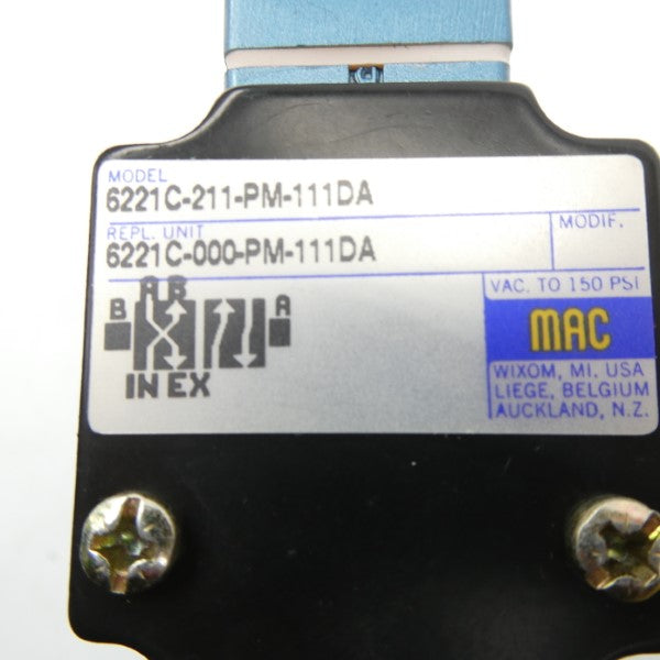 MAC 6221C-211-PM-111DA 110/120V 150PSI NSNP
