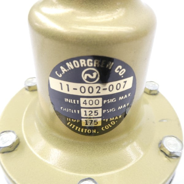 NORGREN 11-002-007 400PSI NSNP