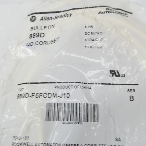 ALLEN BRADLEY 889D-F5FCDM-J10 SER. B NSMP