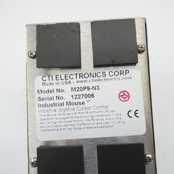 CTI ELECTRONICS M20P9-N3 NSNP
