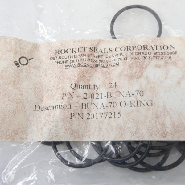 ROCKET SEALS 2-021-BUNA-70 (PKG OF 24) NSMP