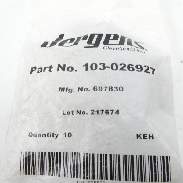 JERGENS 103-026927 (PKG OF 10) NSMP