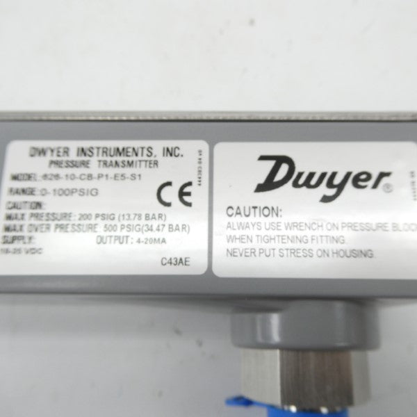 DWYER 626-10-CB-P1-E5-S1 10-35VDC 100PSI NSNP