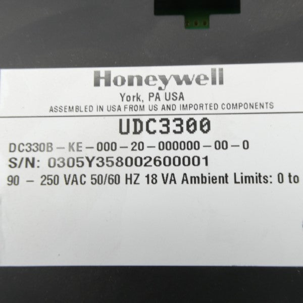 HONEYWELL DC330B-KE-000-20-000000-00-0 90-250VAC NSNP