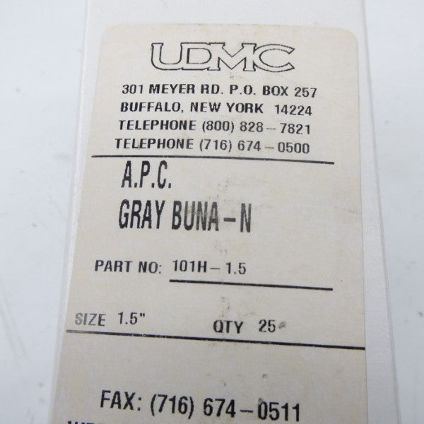 UDMC 101H-1.5 (PKG OF 25) NSMP
