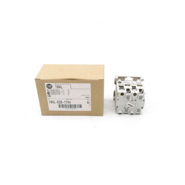 ALLEN BRADLEY 194L-E25-1754 SER. A (BR/WH) NSMP