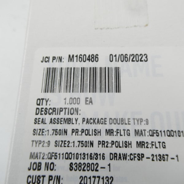 JOHN CRANE M160486 NSMP