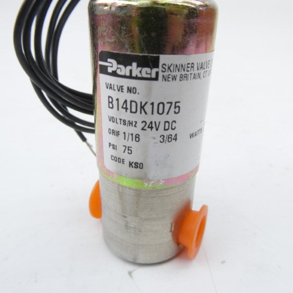 PARKER B14DK1075 24VDC 75PSI 1/16" NSNP