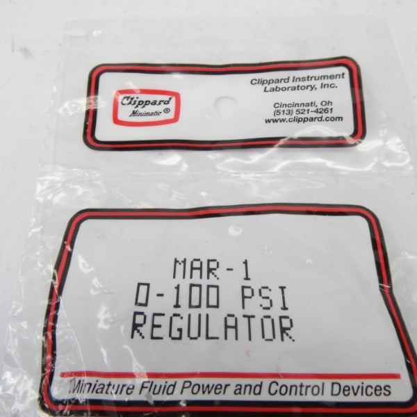 CLIPPARD MAR-1 0-100PSI NSMP
