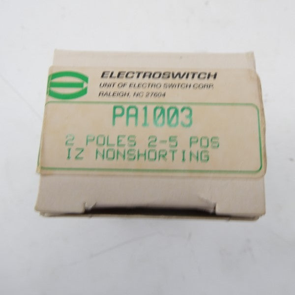ELECTROSWITCH PA1003 NSMP