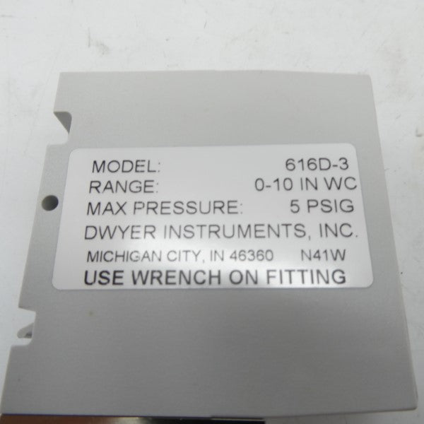 DWYER 616D-3 5PSI 0-10INWC NSNP