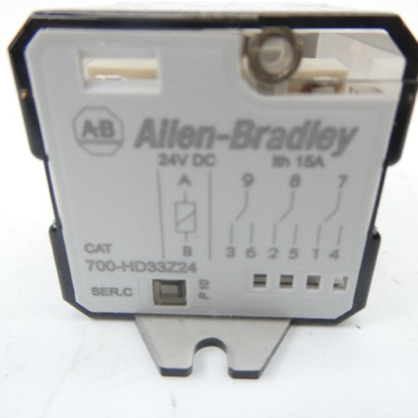 ALLEN BRADLEY 700-HD33Z24 SER. C 24VDC 15A (WH) NSMP