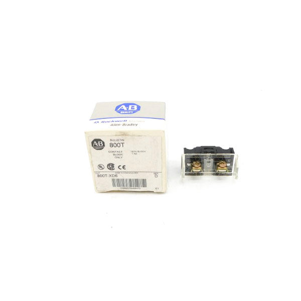 ALLEN BRADLEY 800T-XD6 SER. D (GY/BL) NSMP