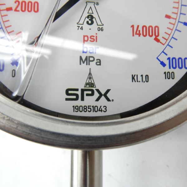 SPX 190851043 EN837-1 14000PSI NSNP