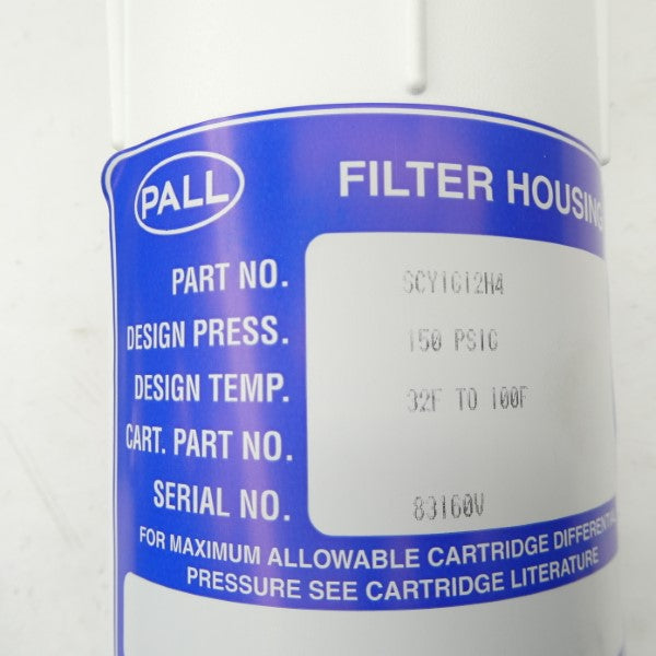 PALL SCY1G12H4 150PSI NSNP