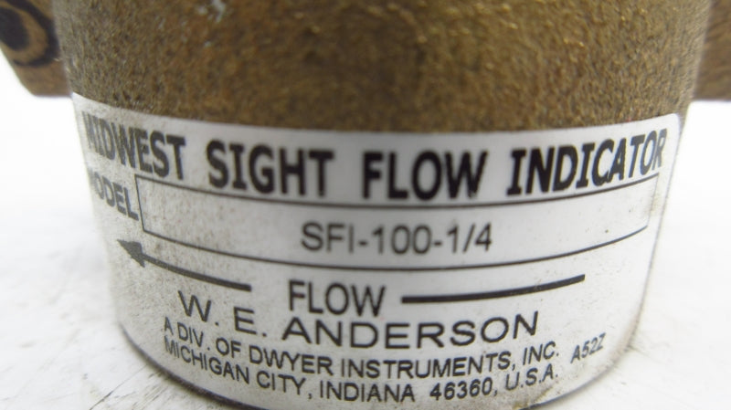 W.E. ANDERSON SFI-100-1/4 125PSI 200'F NSNP