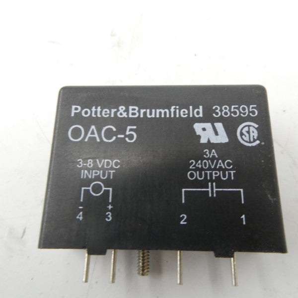 POTTER & BRUMFIELD OAC-5 3-8VDC NSNP