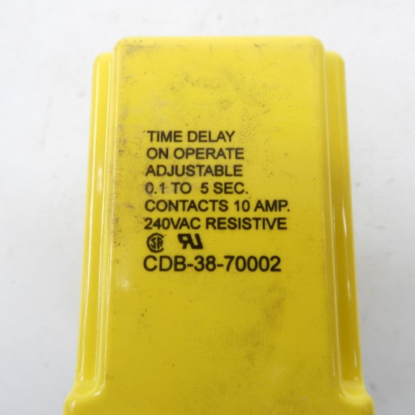 TYCO ELECTRONICS CDB-38-70002 120VAC 10A 0.1-5S NSNP