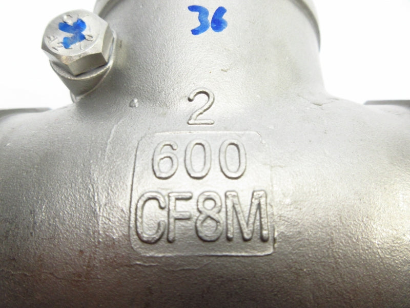 VALVE 600 CF8M  2" NSNP