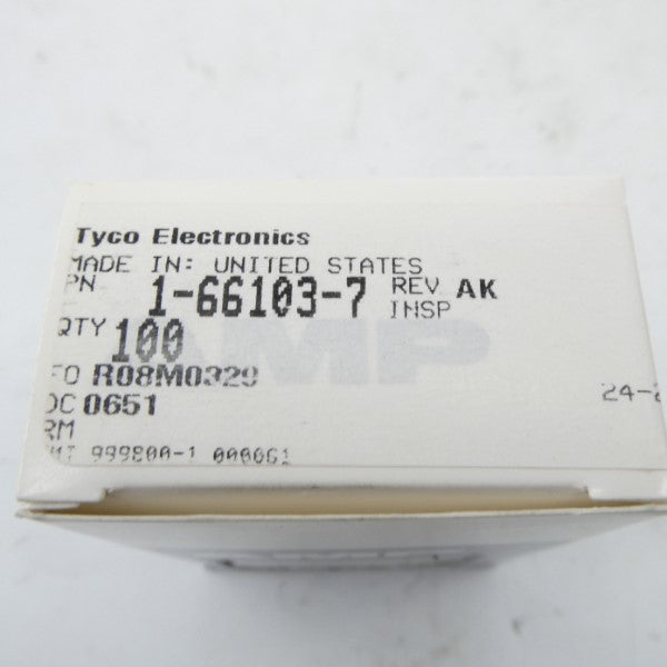 TYCO ELECTRONICS 1-66103-7 (PKG OF 100) NSMP