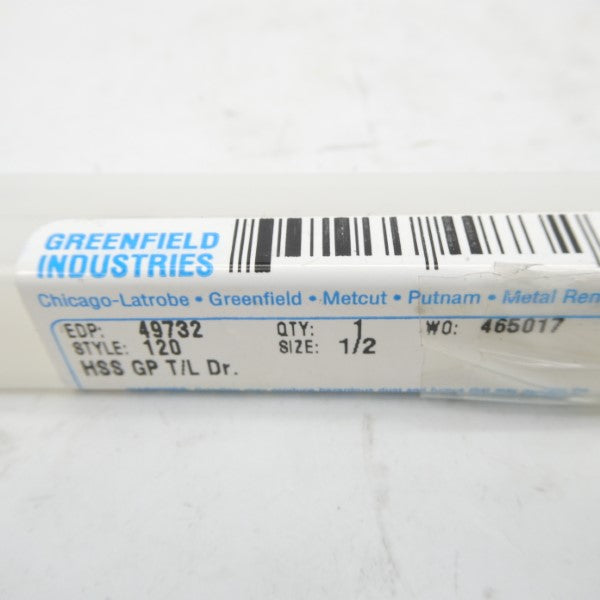 GREENFIELD INDUSTRIES 49732 1/2" NSMP