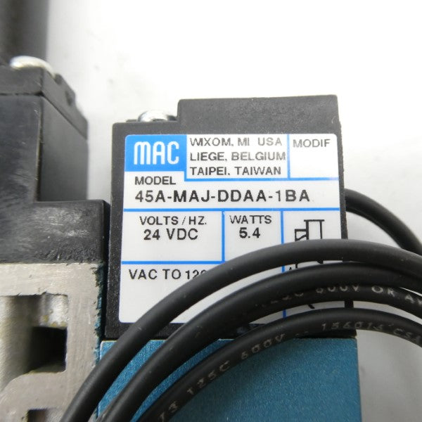 MAC 45A-MAJ-DDAA-1BA 24VDC 120PSI NSMP