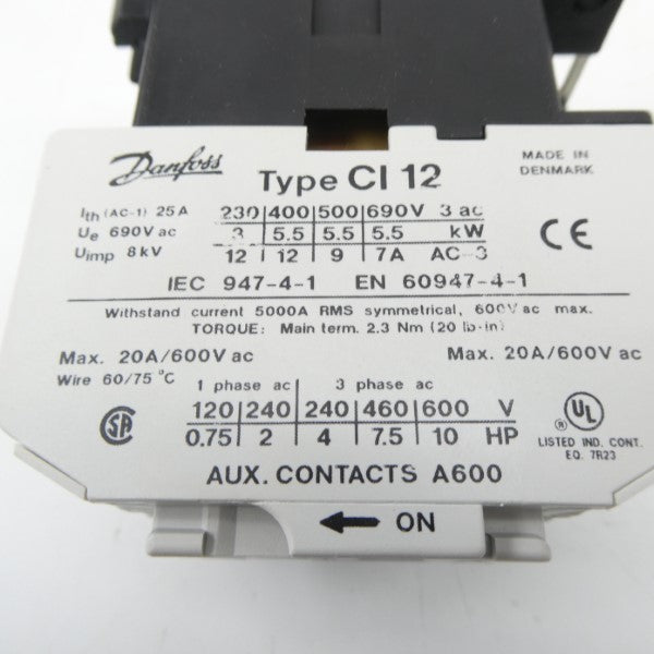 DANFOSS CI12 92/110V NSNP