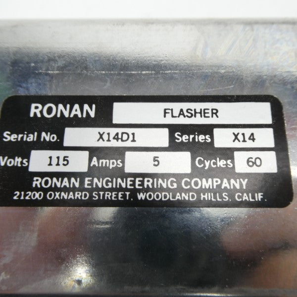 RONAN ENGINEERING X14D1 115V 5A NSNP