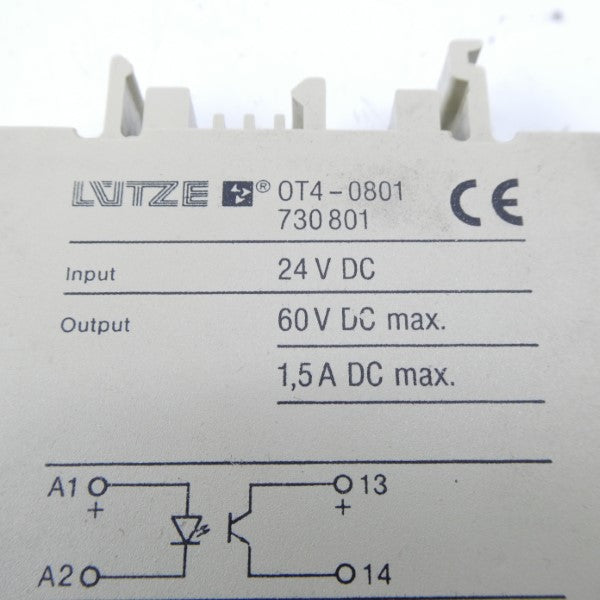 LUTZE OT4-0801 730801 24VDC NSNP