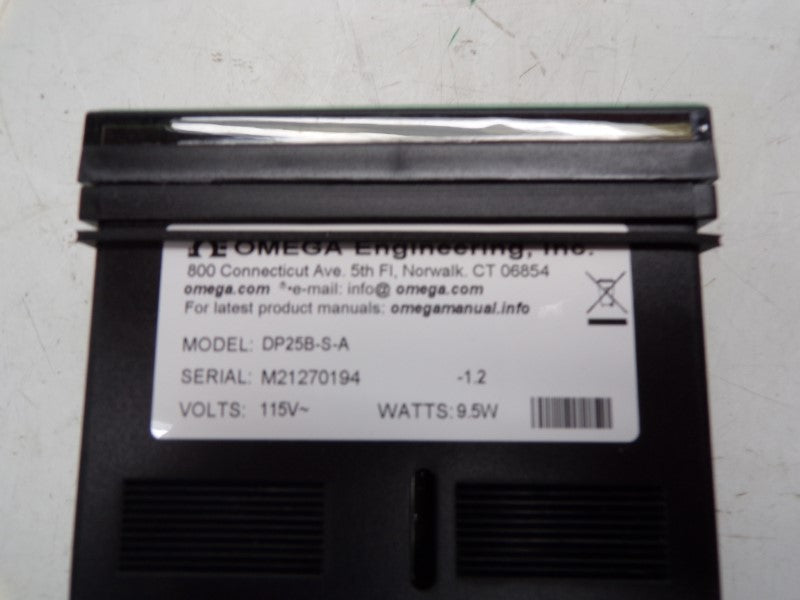 OMEGA ENGINEERING DP25B-S-A 115V NSMP