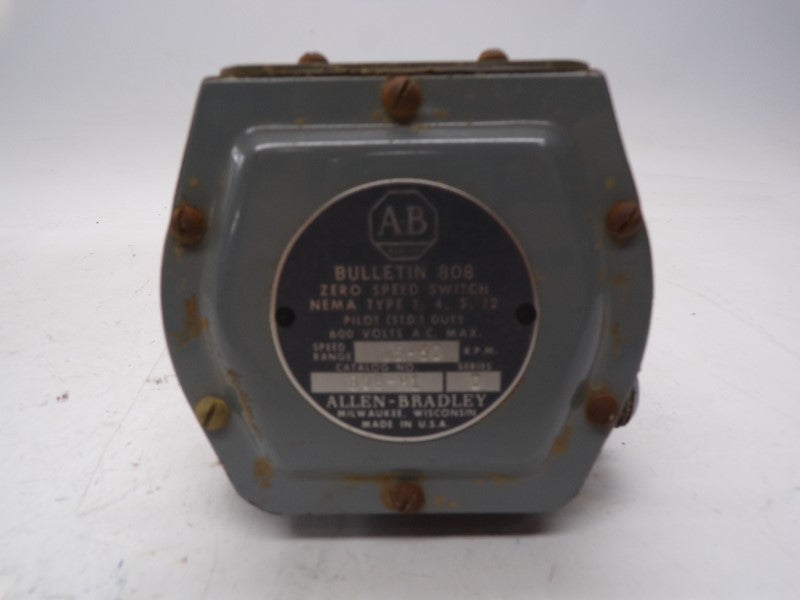 ALLEN BRADLEY 808-H1 SER. D UNMP