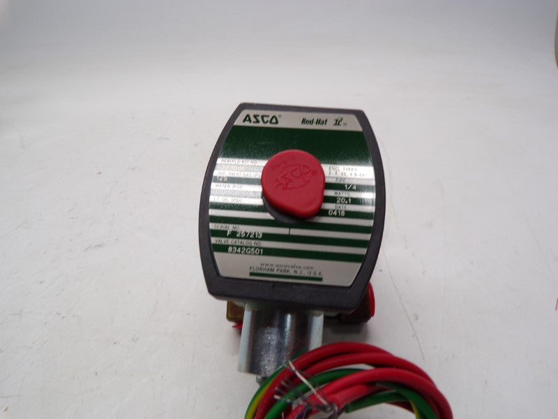 ASCO 8342G501 120V 125PSI 1/4" NSMP