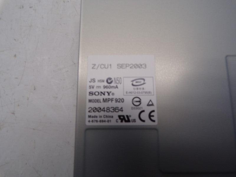 SONY MPF920-Z 5V 3-1/2" NSMP