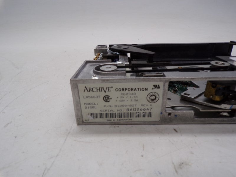 ARCHIVE 2150L 81259-027 12V 2.5A REV. A NSNP
