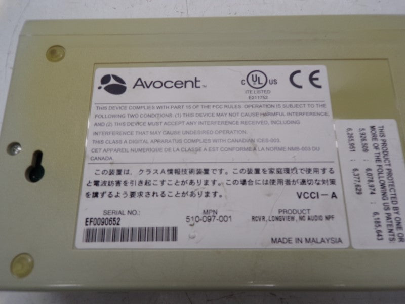 AVOCENT 510-097-001 VCCI-A NSNP