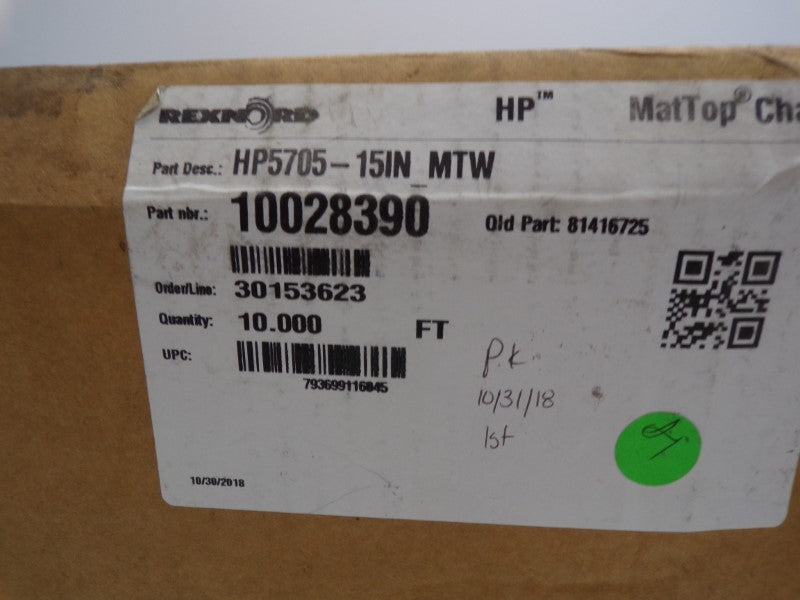 REXNORD 10028390 HP5705-15IN_MTW NSMP