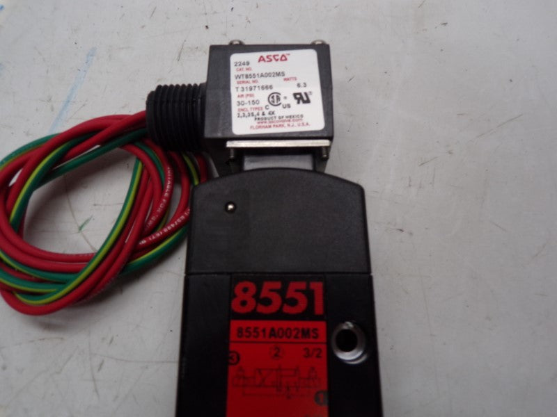 ASCO WT8551A002MS 30-150PSI NSNP