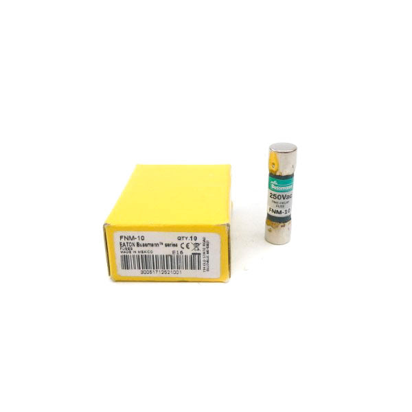 BUSSMANN FNM-10 250VAC 10A (PKG OF 10) NSMP