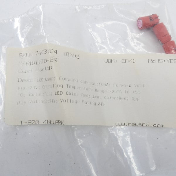 NEWARK LATD-2R 24V (PKG OF 3) NSMP