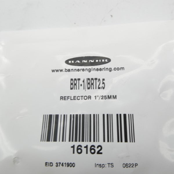 BANNER ENGINEERING BRT-1/BRT2.5 16162 NSMP