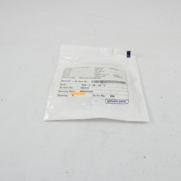 TRI-CLOVER R60-2-80-4B-U (PKG OF 4) NSMP