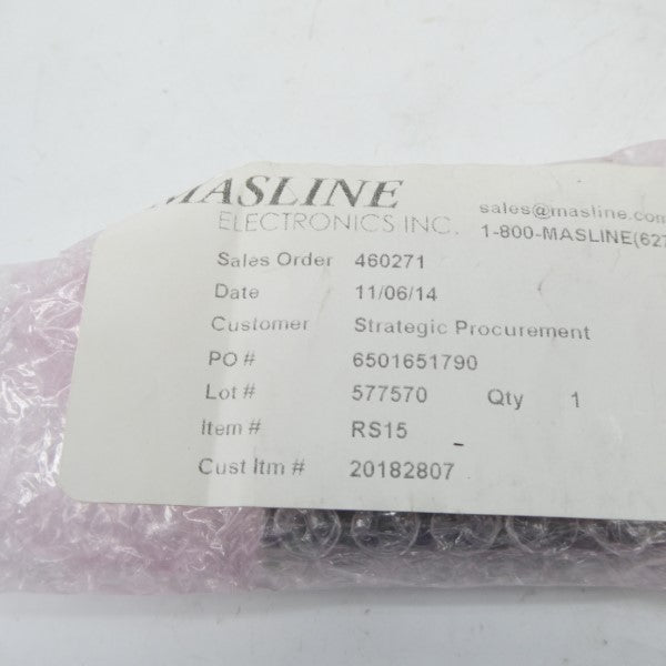 MASLINE ELECTRONICS RS15 NSMP