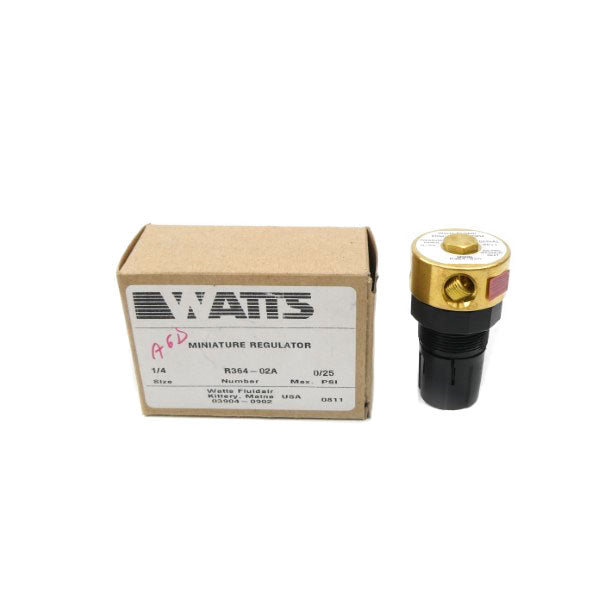 WATTS R364-02A 0/25PSI 1/4" NSMP